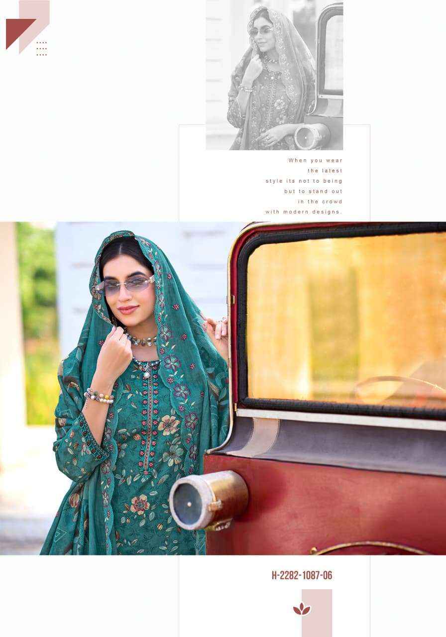 Alok Suit Al Madina Fancy Cotton Dress Mterial Wholesale Price ( 6 Pcs Catalogue )