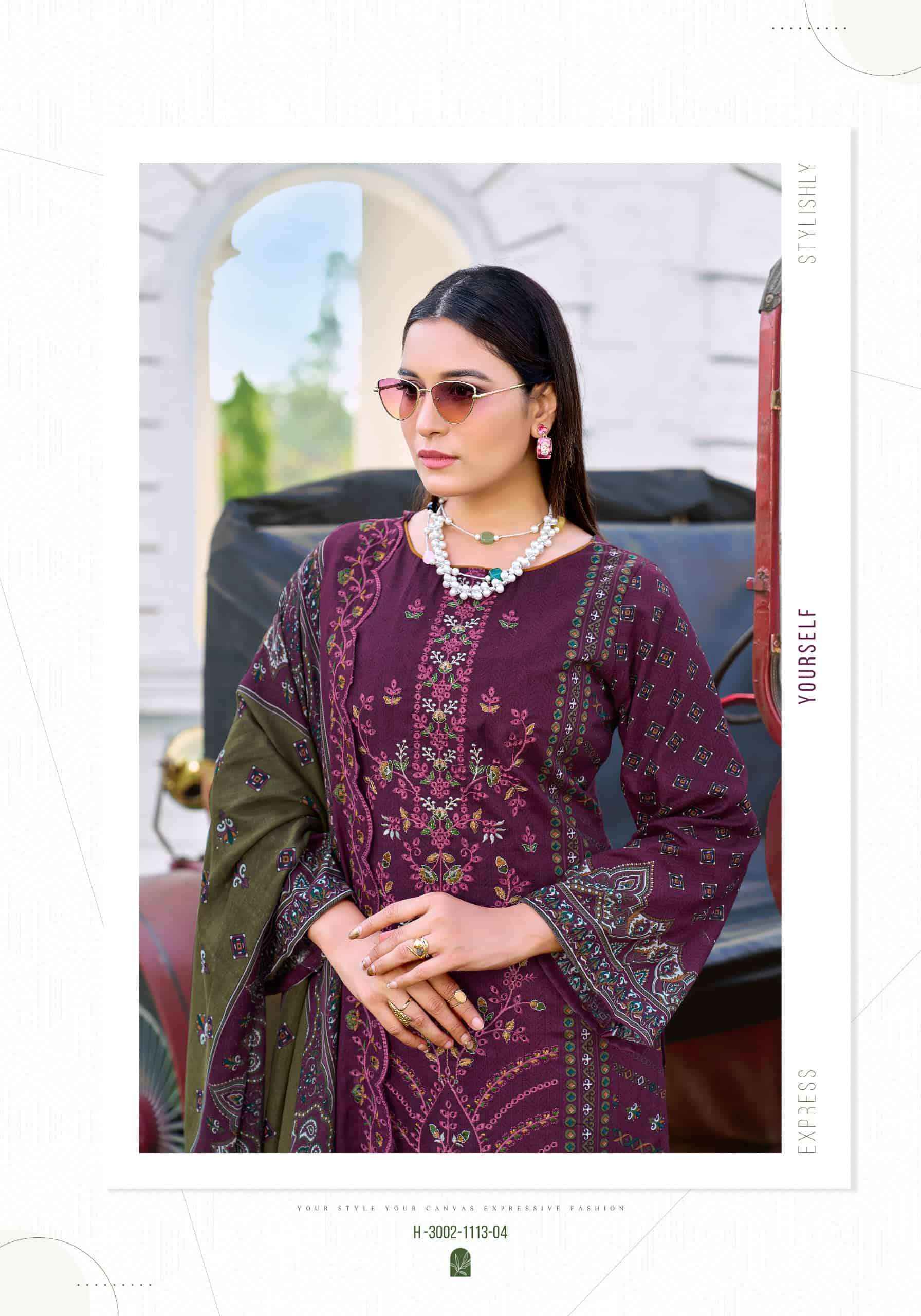 Alok Suit Bin Saeed Edition 15 Pure Cotton Pakistani Dress Material Wholesale Price ( 8 Pcs Catalogue )