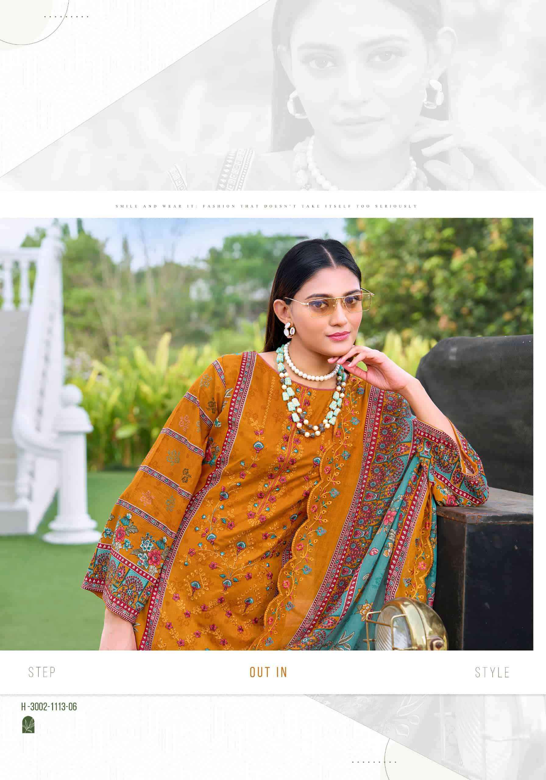Alok Suit Bin Saeed Edition 15 Pure Cotton Pakistani Dress Material Wholesale Price ( 8 Pcs Catalogue )