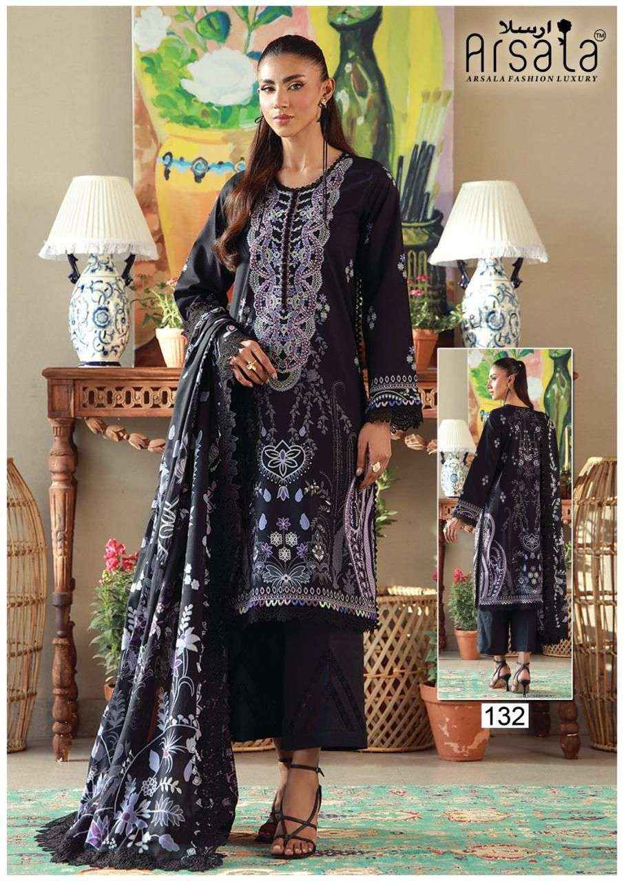 Arsala Amara Vol 4 Fancy Cotton Dress Material Wholesale Collection ( 6 Pcs Catalog )