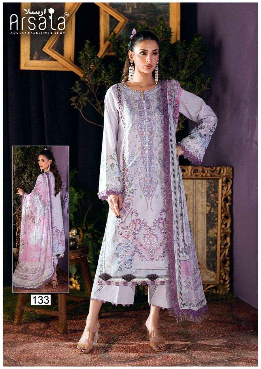 Arsala Amara Vol 4 Fancy Cotton Dress Material Wholesale Collection ( 6 Pcs Catalog )