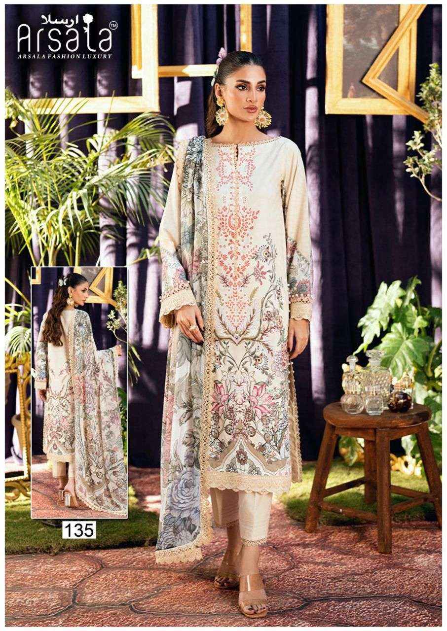 Arsala Amara Vol 4 Fancy Cotton Dress Material Wholesale Collection ( 6 Pcs Catalog )