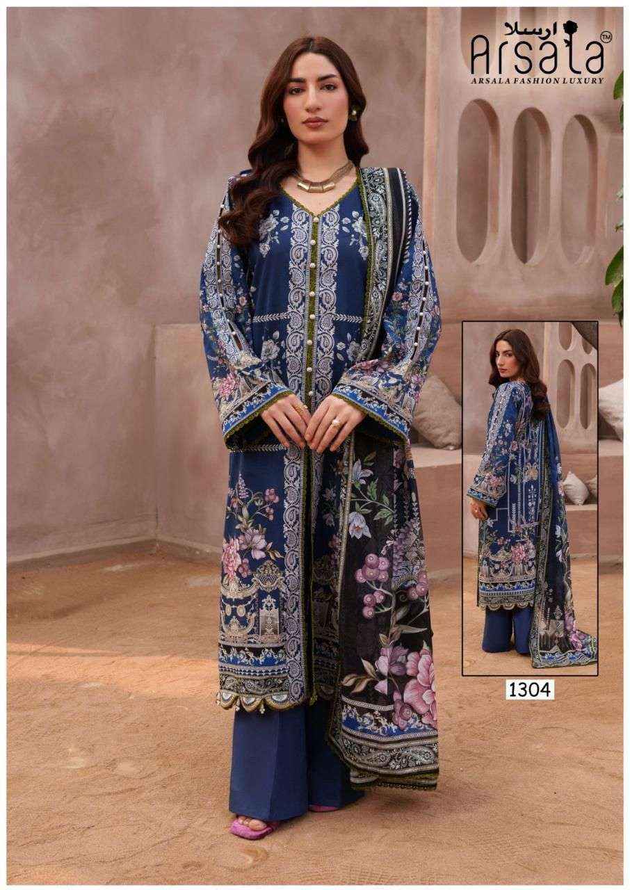 Arsala Fashion Amira Vol 13 Cotton Dress Material Wholesale Price ( 6 pcs Catalogue )