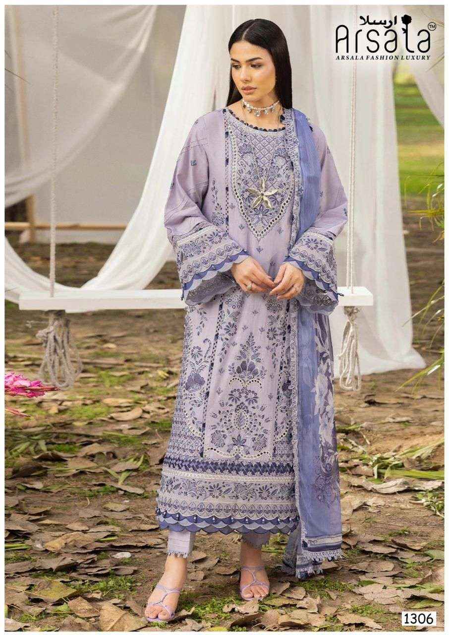 Arsala Fashion Amira Vol 13 Cotton Dress Material Wholesale Price ( 6 pcs Catalogue )