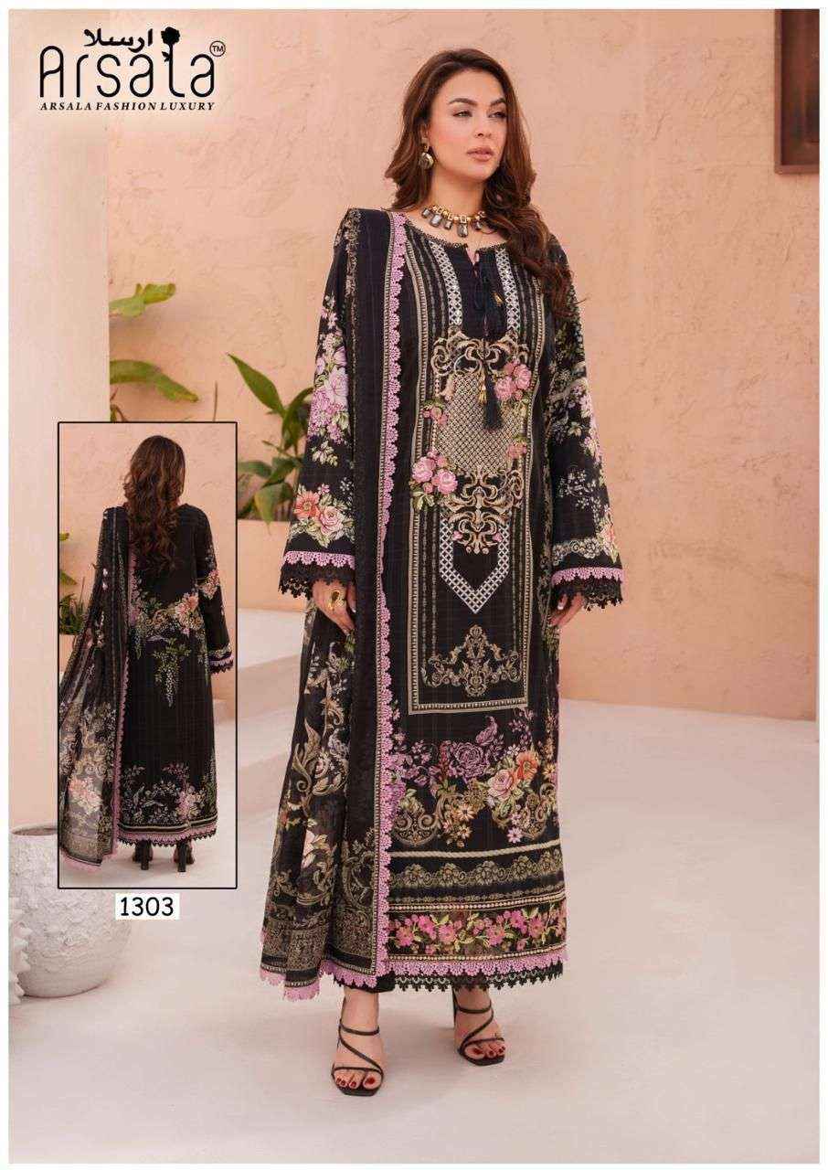 Arsala Fashion Amira Vol 13 Cotton Dress Material Wholesale Price ( 6 pcs Catalogue )