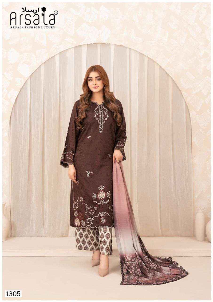 Arsala Fashion Amira Vol 13 Cotton Dress Material Wholesale Price ( 6 pcs Catalogue )