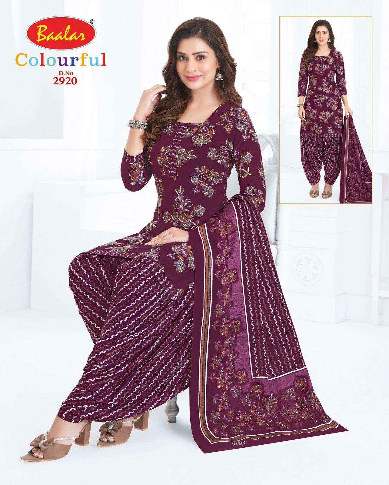 Baalar Colourful Vol 29 Pure Cotton Dress Material Wholesale Price ( 36 pcs Catalogue )