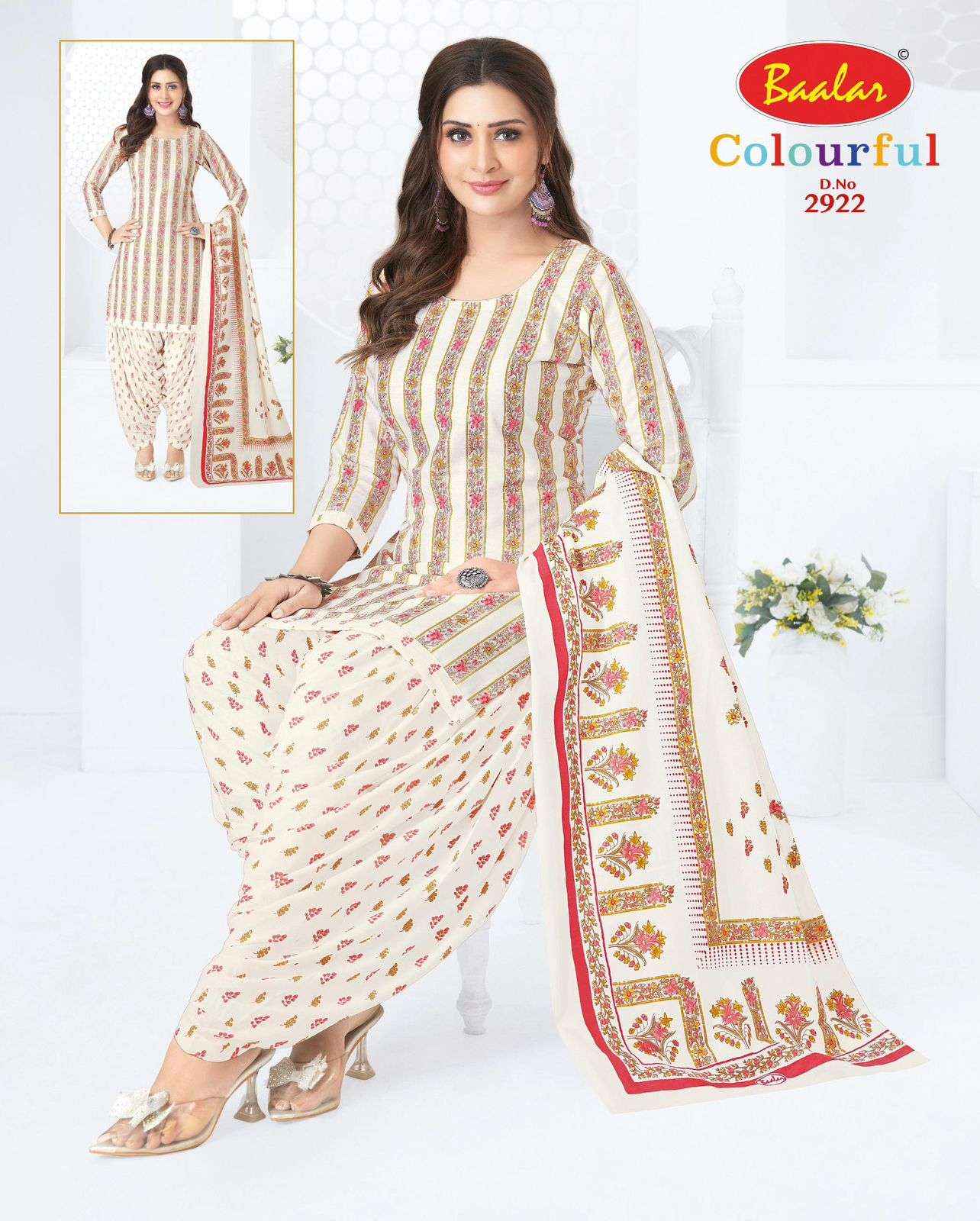 Baalar Colourful Vol 29 Pure Cotton Dress Material Wholesale Price ( 36 pcs Catalogue )