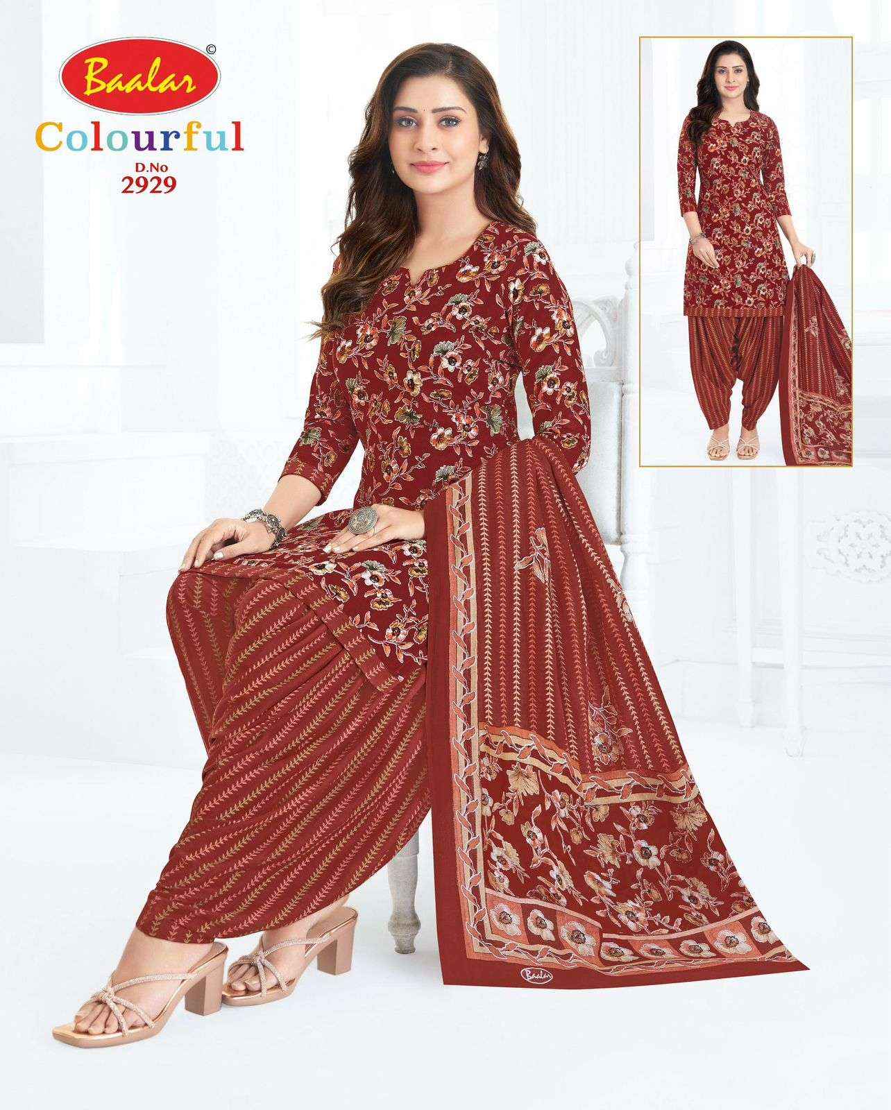 Baalar Colourful Vol 29 Pure Cotton Dress Material Wholesale Price ( 36 pcs Catalogue )