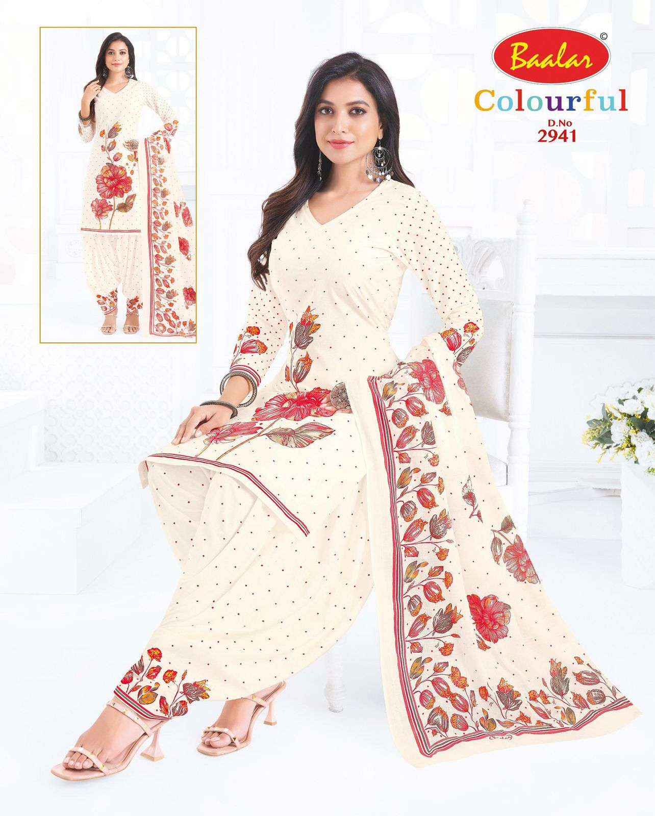 Baalar Colourful Vol 29 Pure Cotton Dress Material Wholesale Price ( 36 pcs Catalogue )