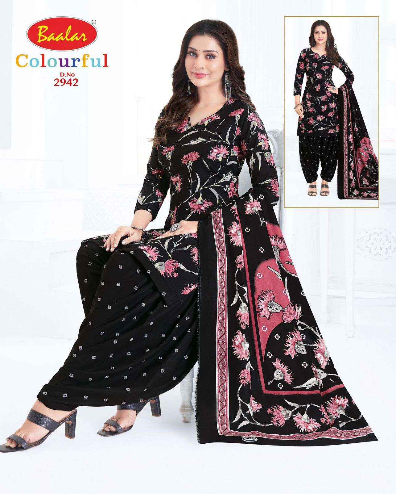 Baalar Colourful Vol 29 Pure Cotton Dress Material Wholesale Price ( 36 pcs Catalogue )