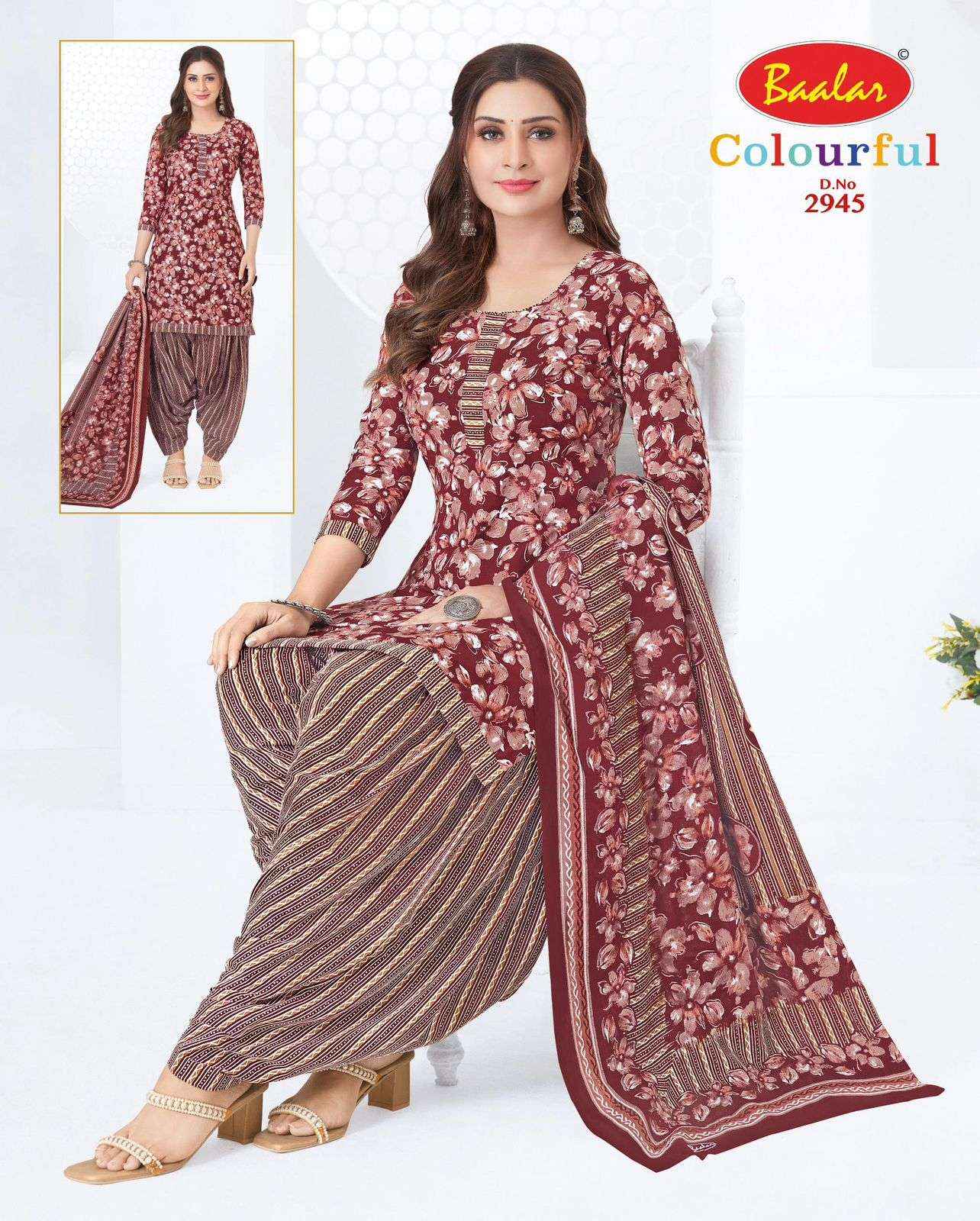 Baalar Colourful Vol 29 Pure Cotton Dress Material Wholesale Price ( 36 pcs Catalogue )