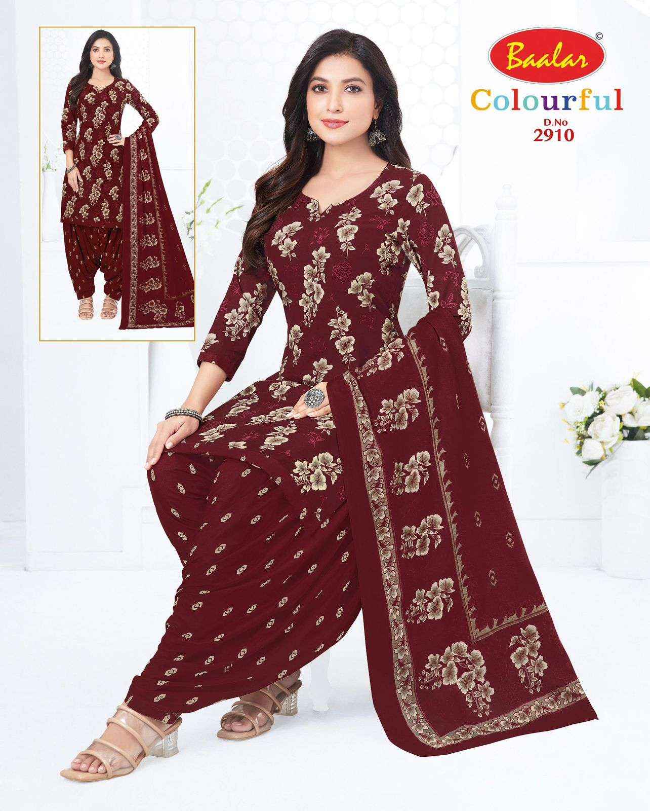 Baalar Colourful Vol 29 Pure Cotton Dress Material Wholesale Price ( 36 pcs Catalogue )
