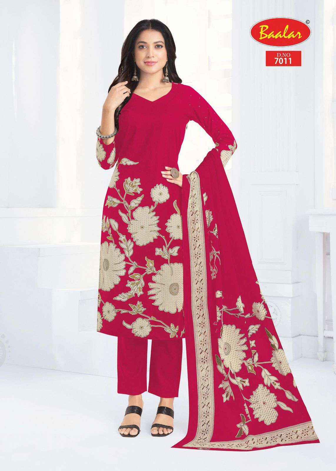 Baalar Pashmina Vol 7 Lawn Cotton Dress Material Wholesale Collection ( 15 Pcs Catalog )