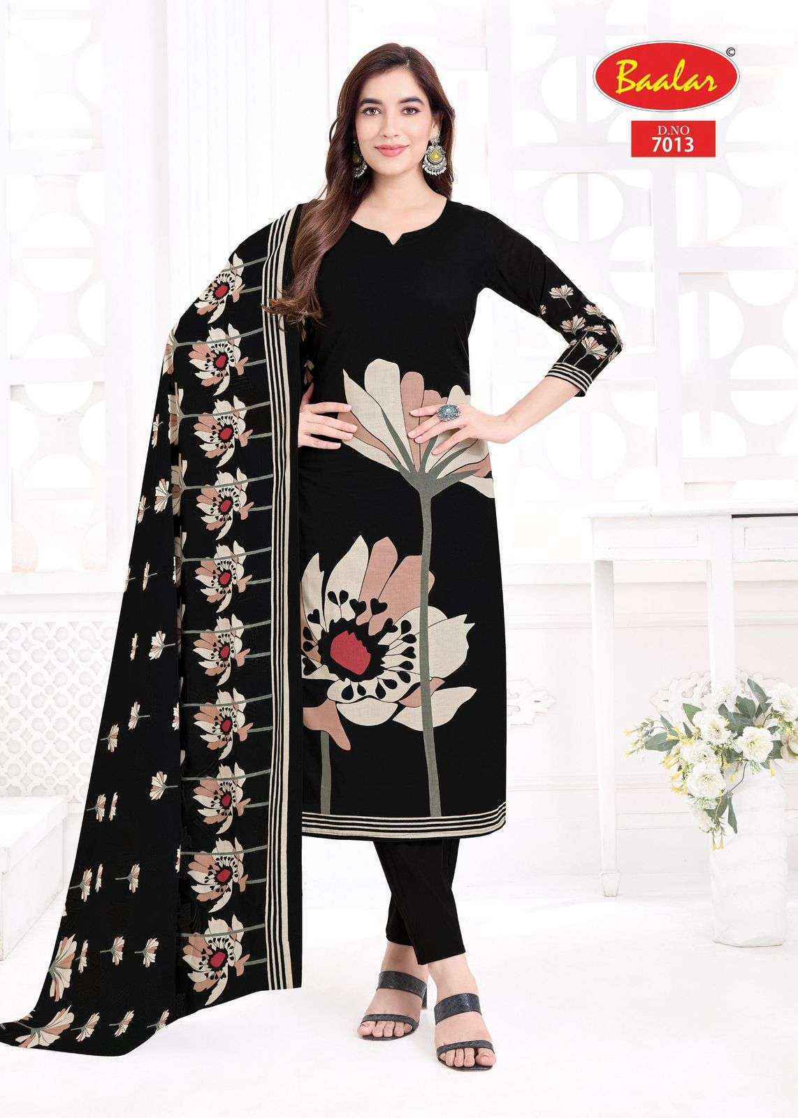 Baalar Pashmina Vol 7 Lawn Cotton Dress Material Wholesale Collection ( 15 Pcs Catalog )