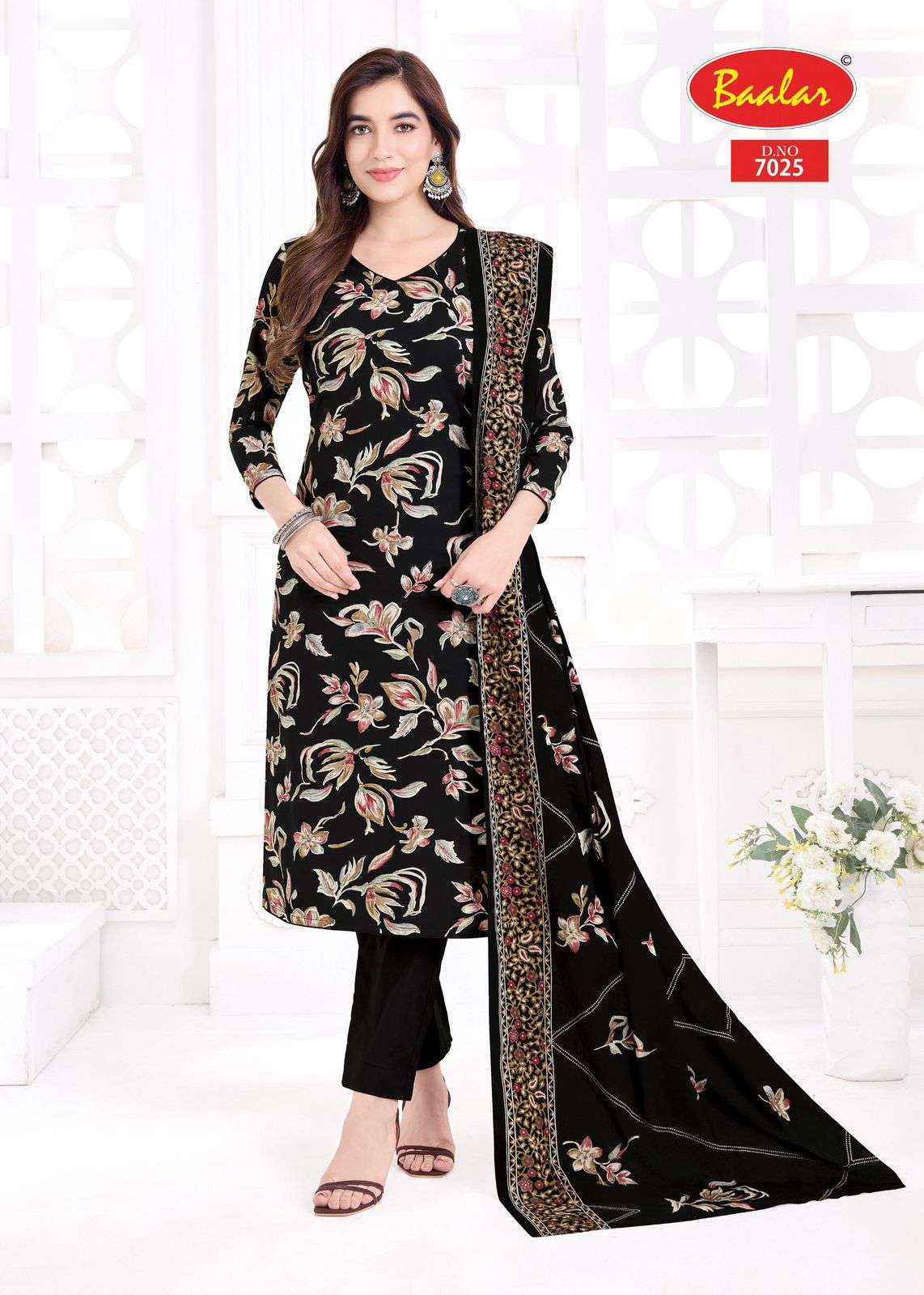 Baalar Pashmina Vol 7 Lawn Cotton Dress Material Wholesale Collection ( 15 Pcs Catalog )