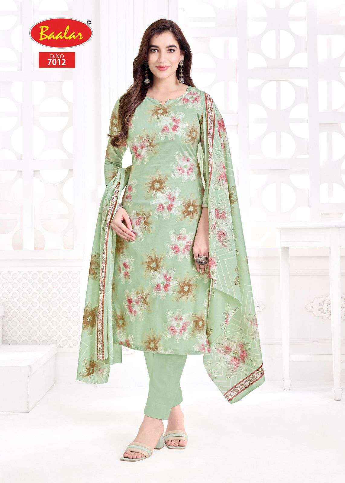 Baalar Pashmina Vol 7 Lawn Cotton Dress Material Wholesale Collection ( 15 Pcs Catalog )