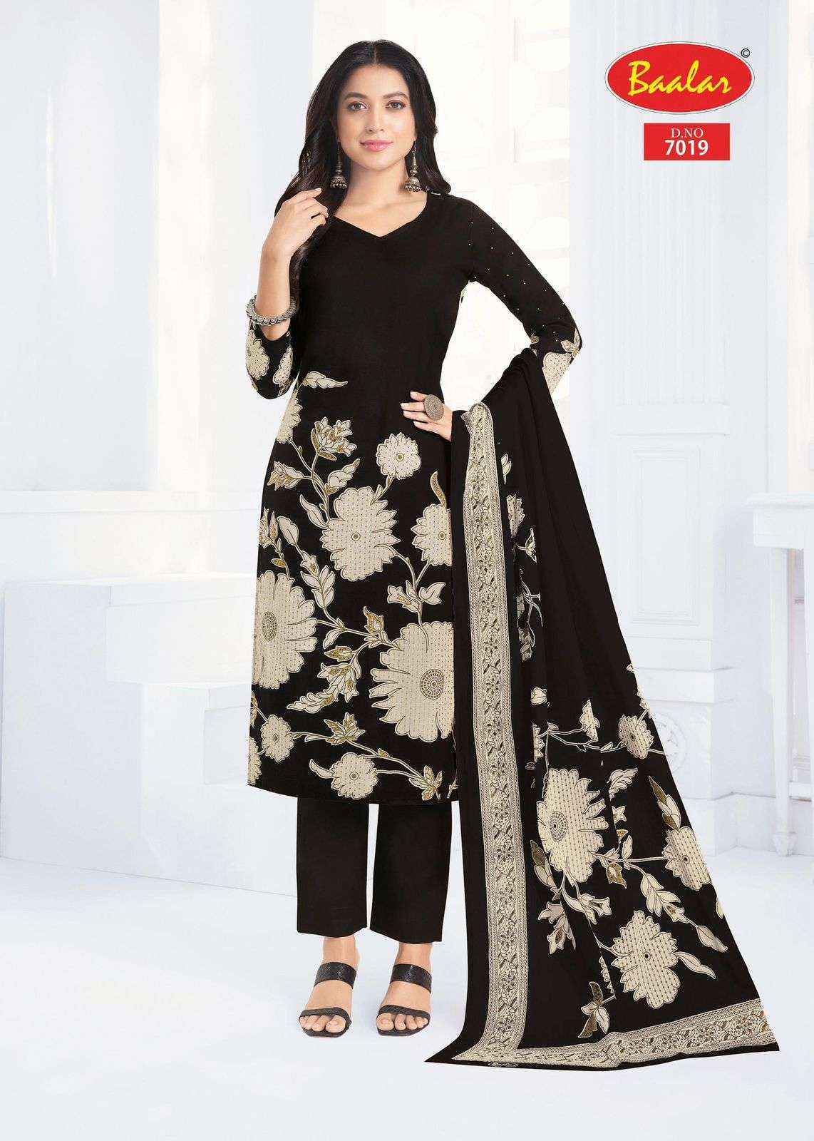 Baalar Pashmina Vol 7 Lawn Cotton Dress Material Wholesale Collection ( 15 Pcs Catalog )