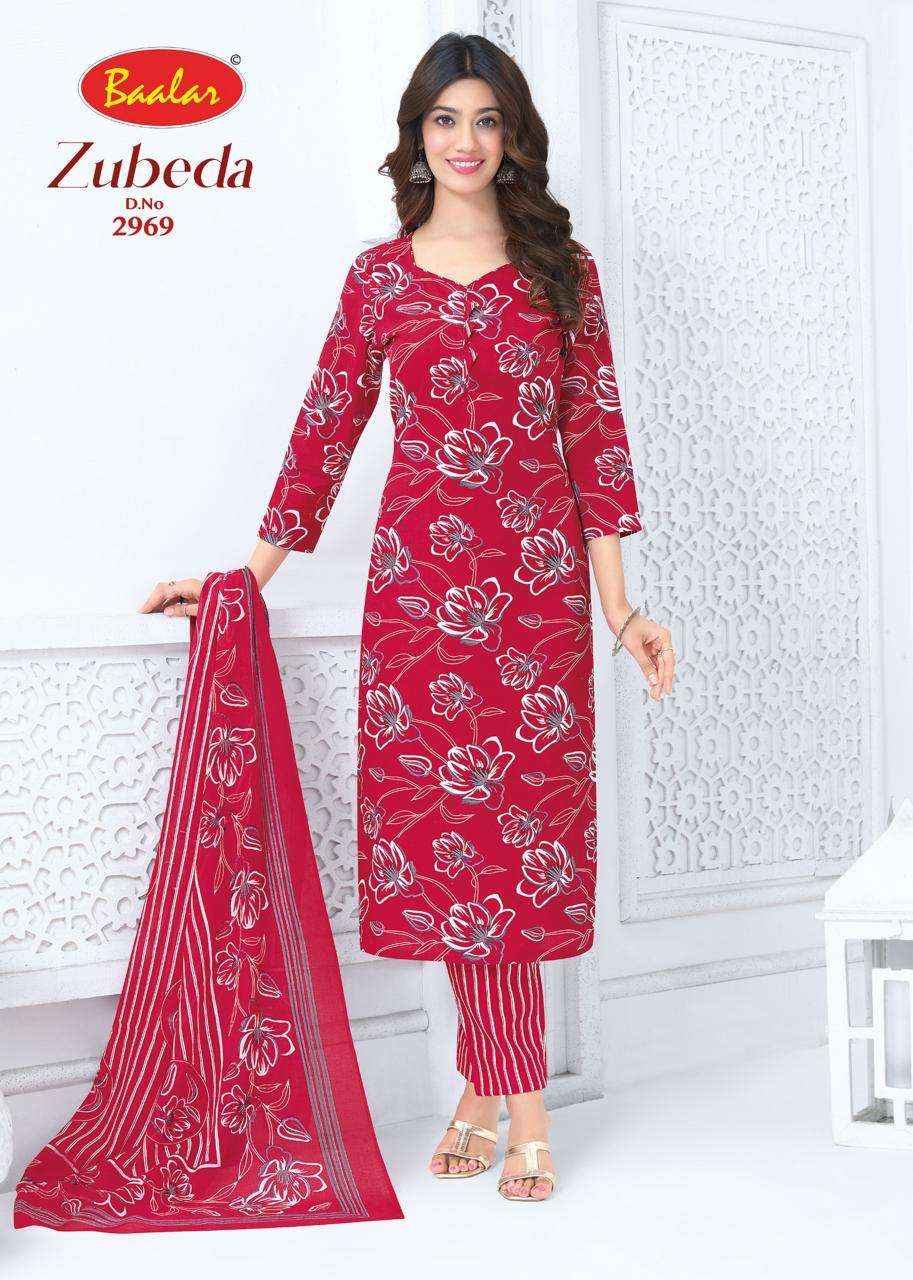 Baalar Zubeda Vol 29 Pure Cotton Dress Material Wholesale Collection ( 15 Pcs Catalog )