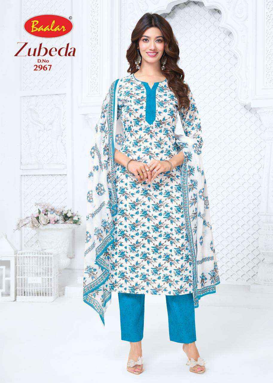 Baalar Zubeda Vol 29 Pure Cotton Dress Material Wholesale Collection ( 15 Pcs Catalog )