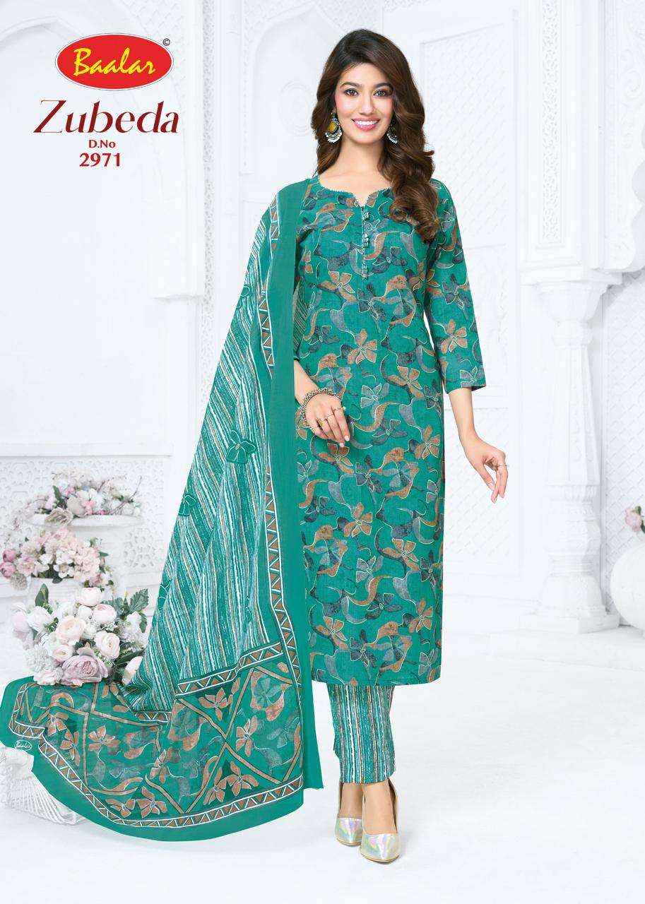 Baalar Zubeda Vol 29 Pure Cotton Dress Material Wholesale Collection ( 15 Pcs Catalog )