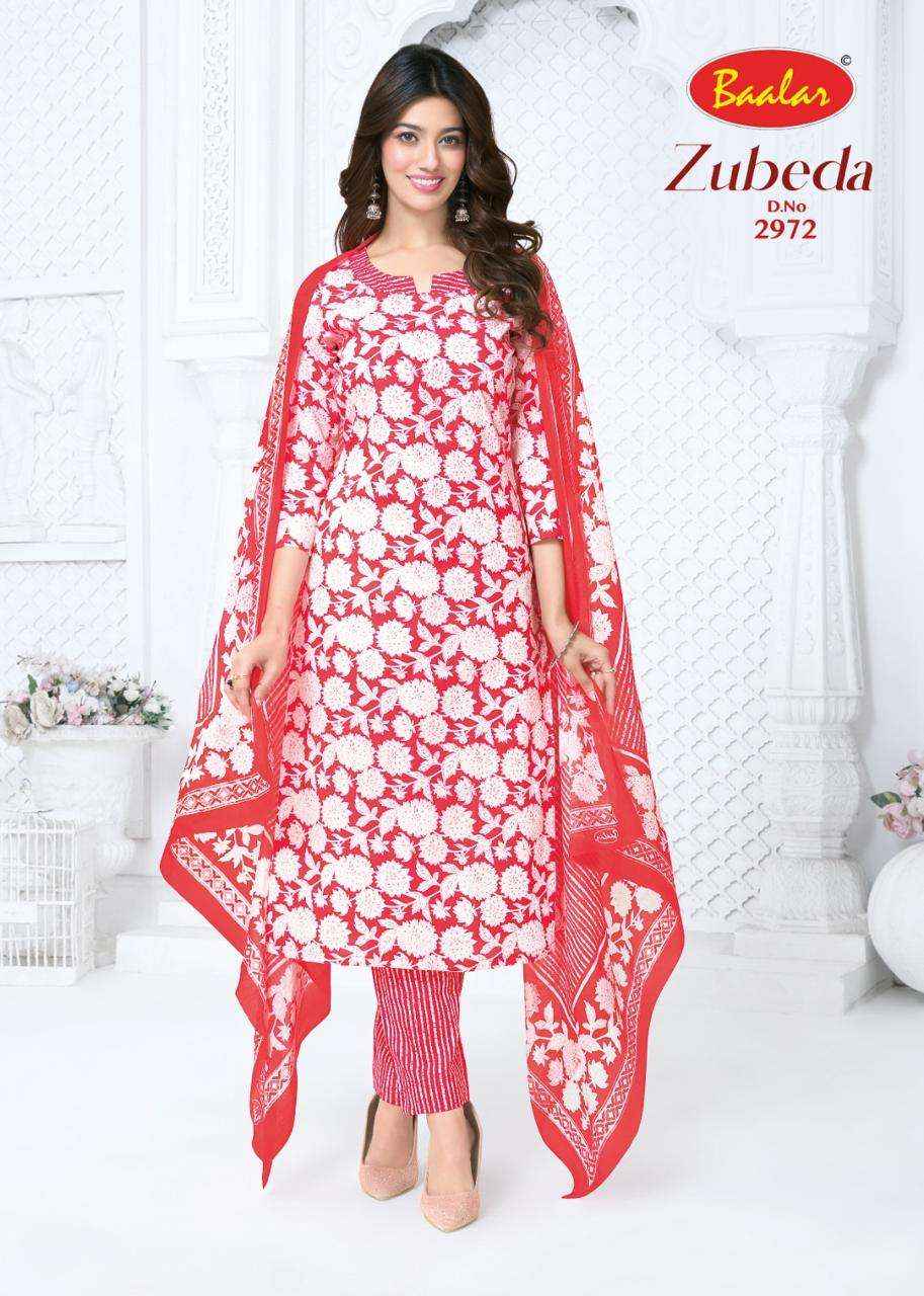 Baalar Zubeda Vol 29 Pure Cotton Dress Material Wholesale Collection ( 15 Pcs Catalog )