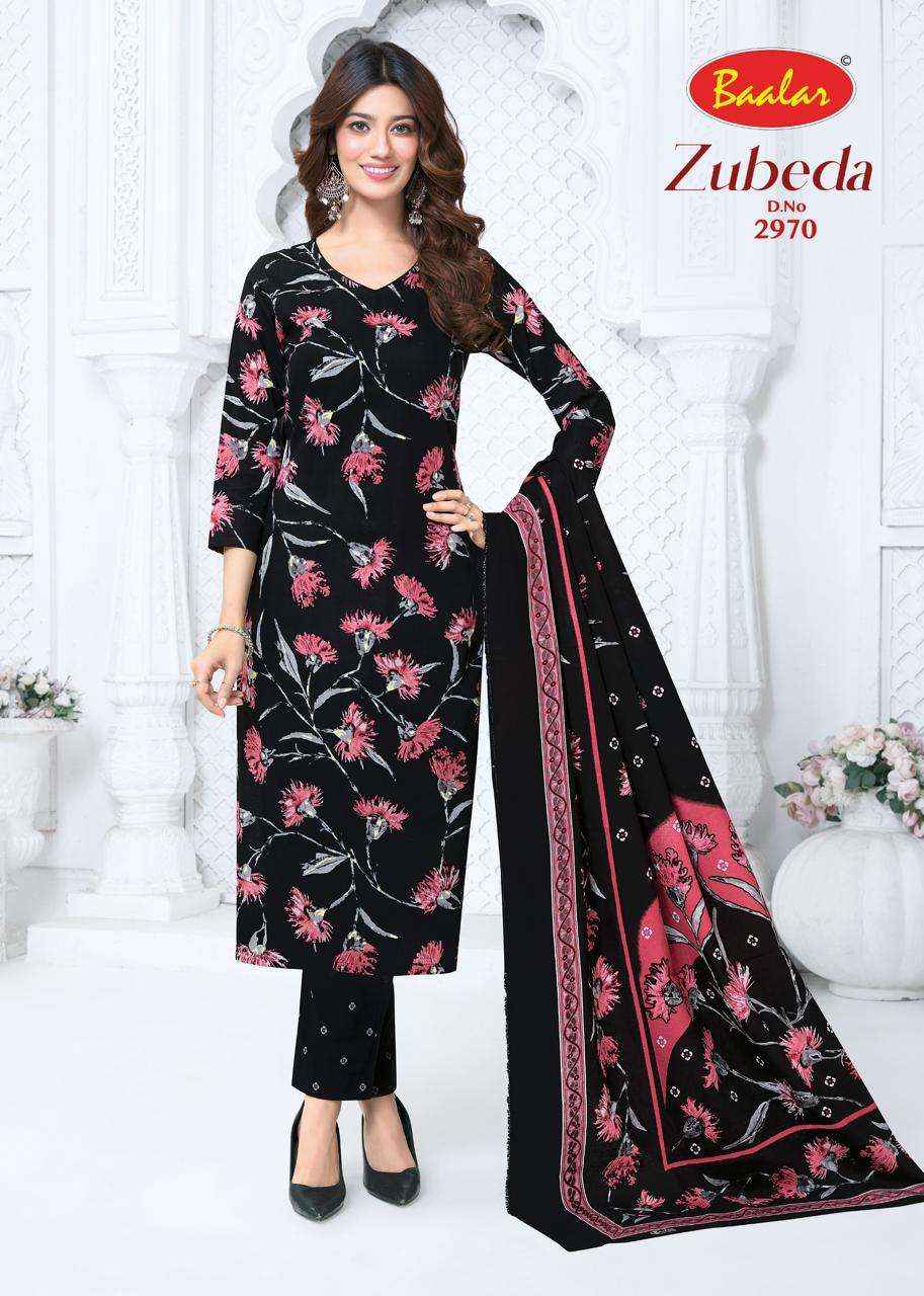 Baalar Zubeda Vol 29 Pure Cotton Dress Material Wholesale Collection ( 15 Pcs Catalog )