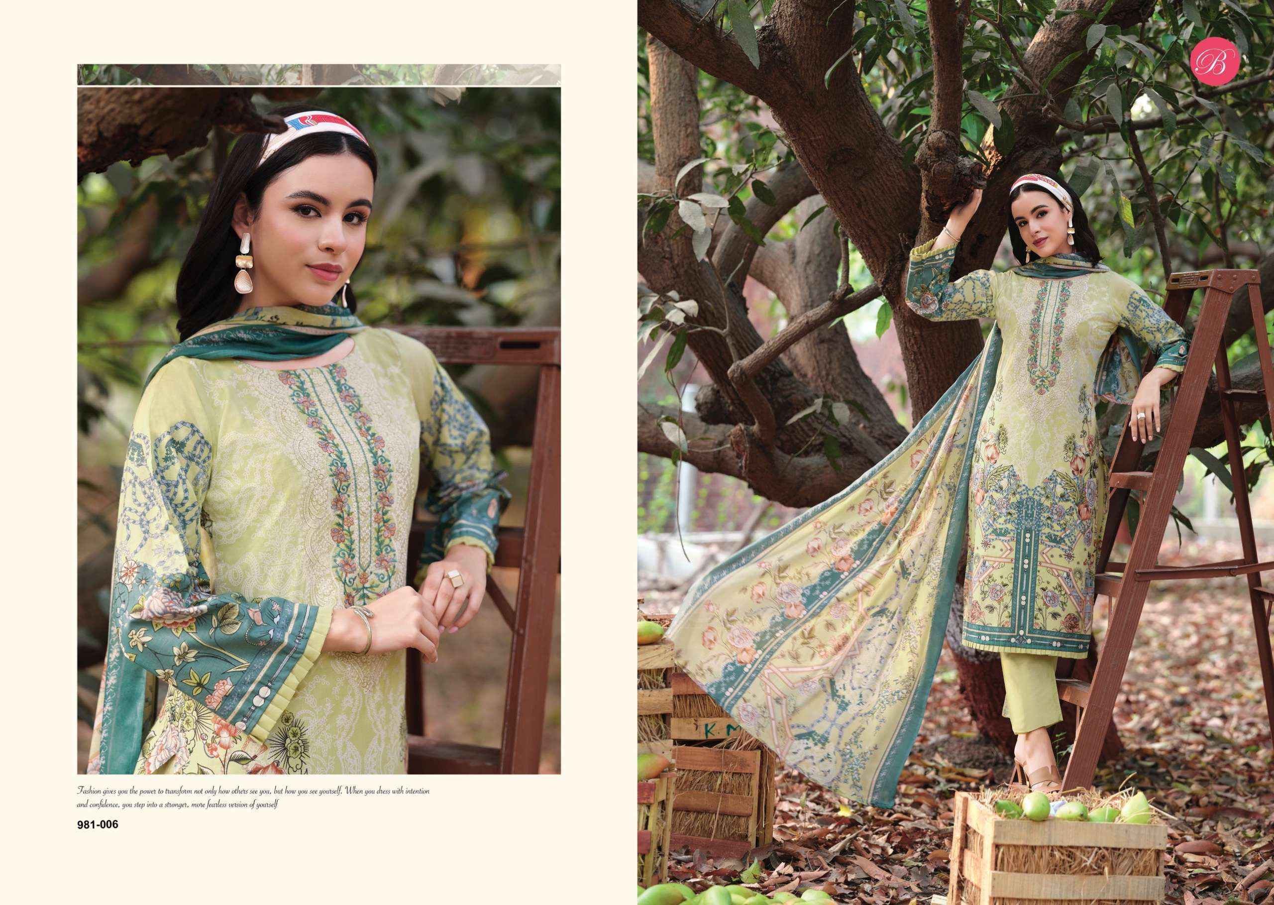 Belliza Designer Naira Vol 143 Cotton Dress Material Wholesale Market ( 8 pcs Catalogue )
