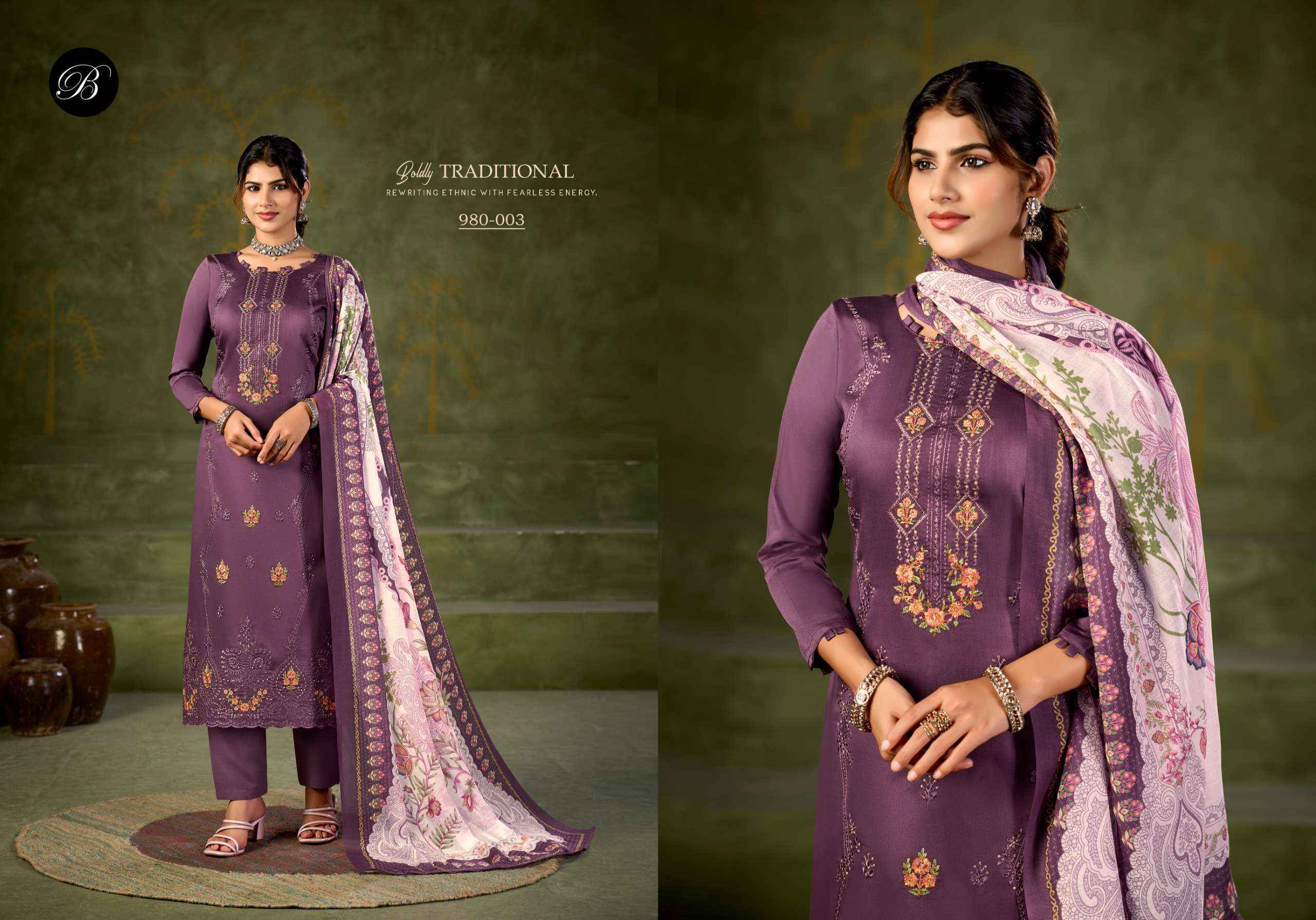 Belliza Designer Zarqash Vol 18 Jam Cotton Dress Material Wholesale Price ( 6 pcs Catalogue )
