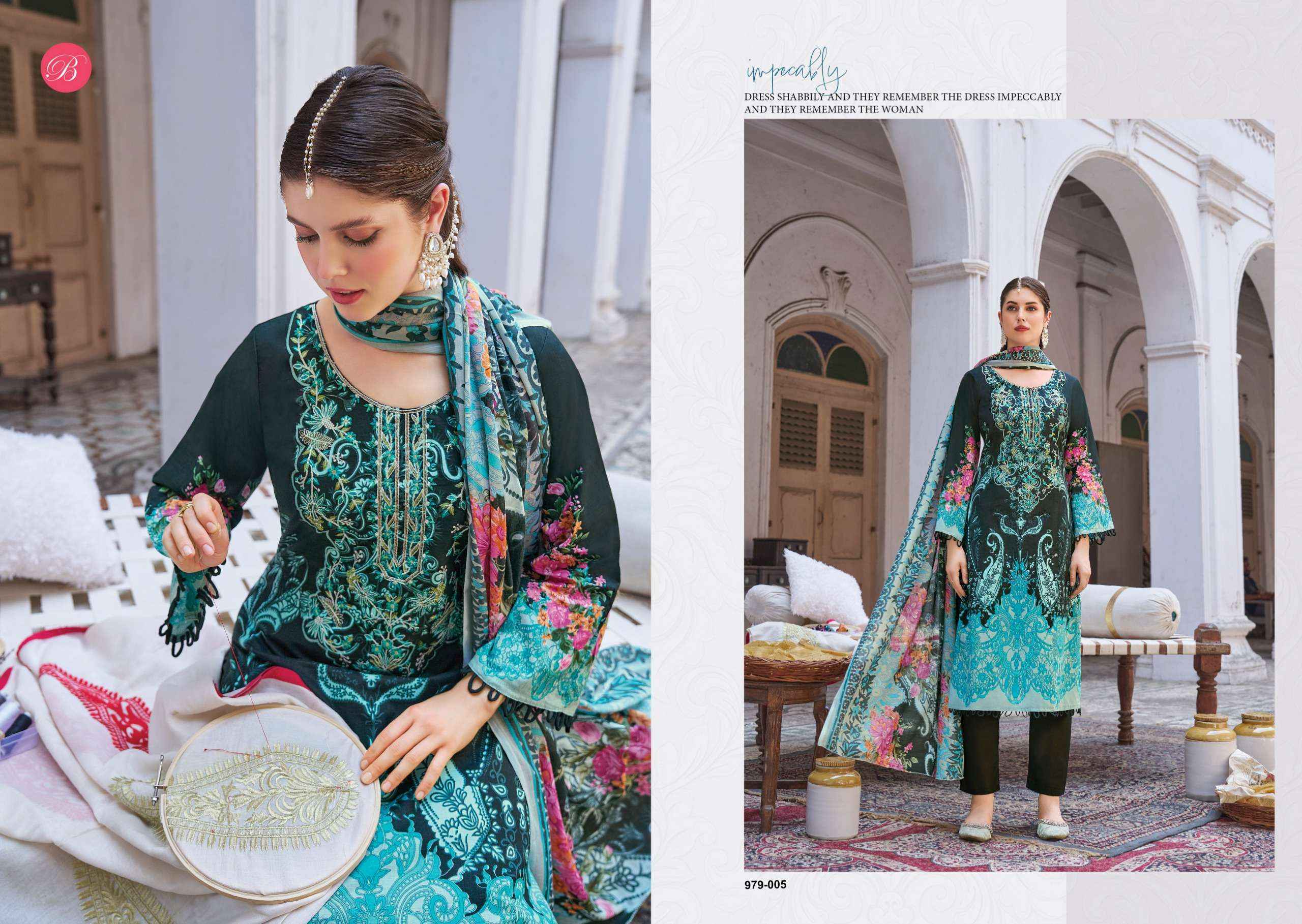 Belliza Naira Vol 142 Cotton Dress Material Wholesale Collection ( 8 Pcs Catalog )
