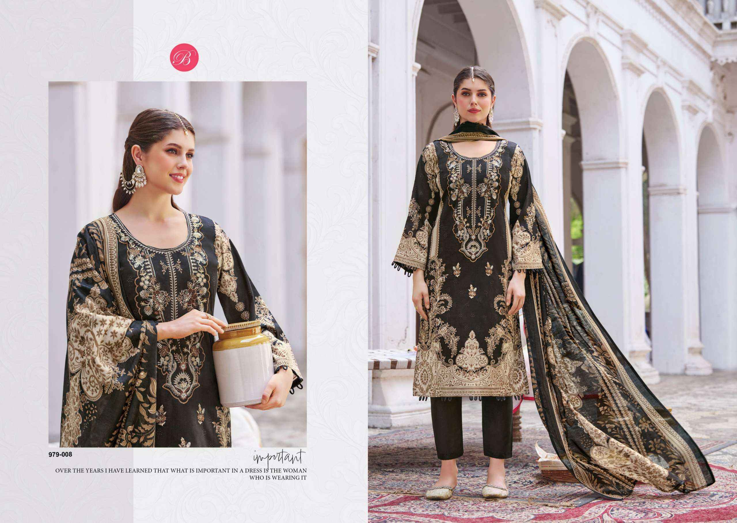 Belliza Naira Vol 142 Cotton Dress Material Wholesale Collection ( 8 Pcs Catalog )