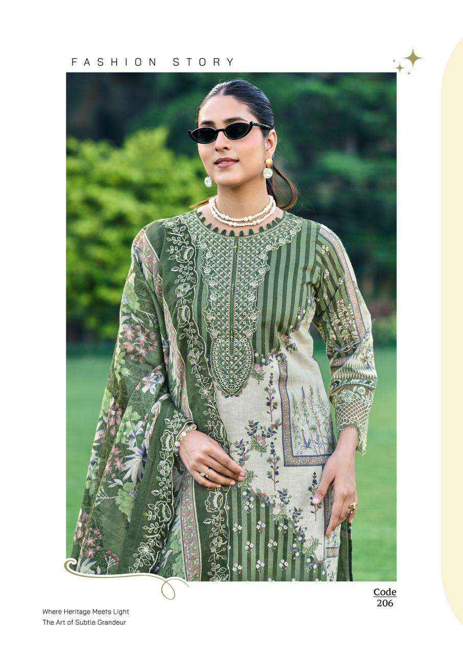 Cosmos Aabyaan Lawn Vol 2 Pakistani Cotton Dress Material Wholesale Collection ( 6 Pcs Catalog )
