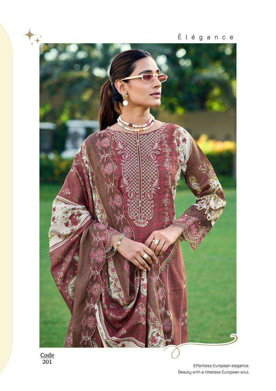 Cosmos Aabyaan Lawn Vol 2 Pakistani Cotton Dress Material Wholesale Collection ( 6 Pcs Catalog )
