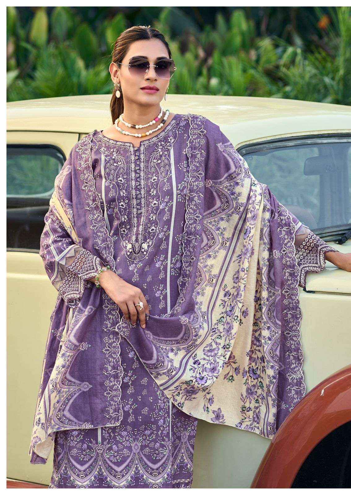 Cosmos Aabyaan Lawn Vol 2 Pakistani Cotton Dress Material Wholesale Collection ( 6 Pcs Catalog )