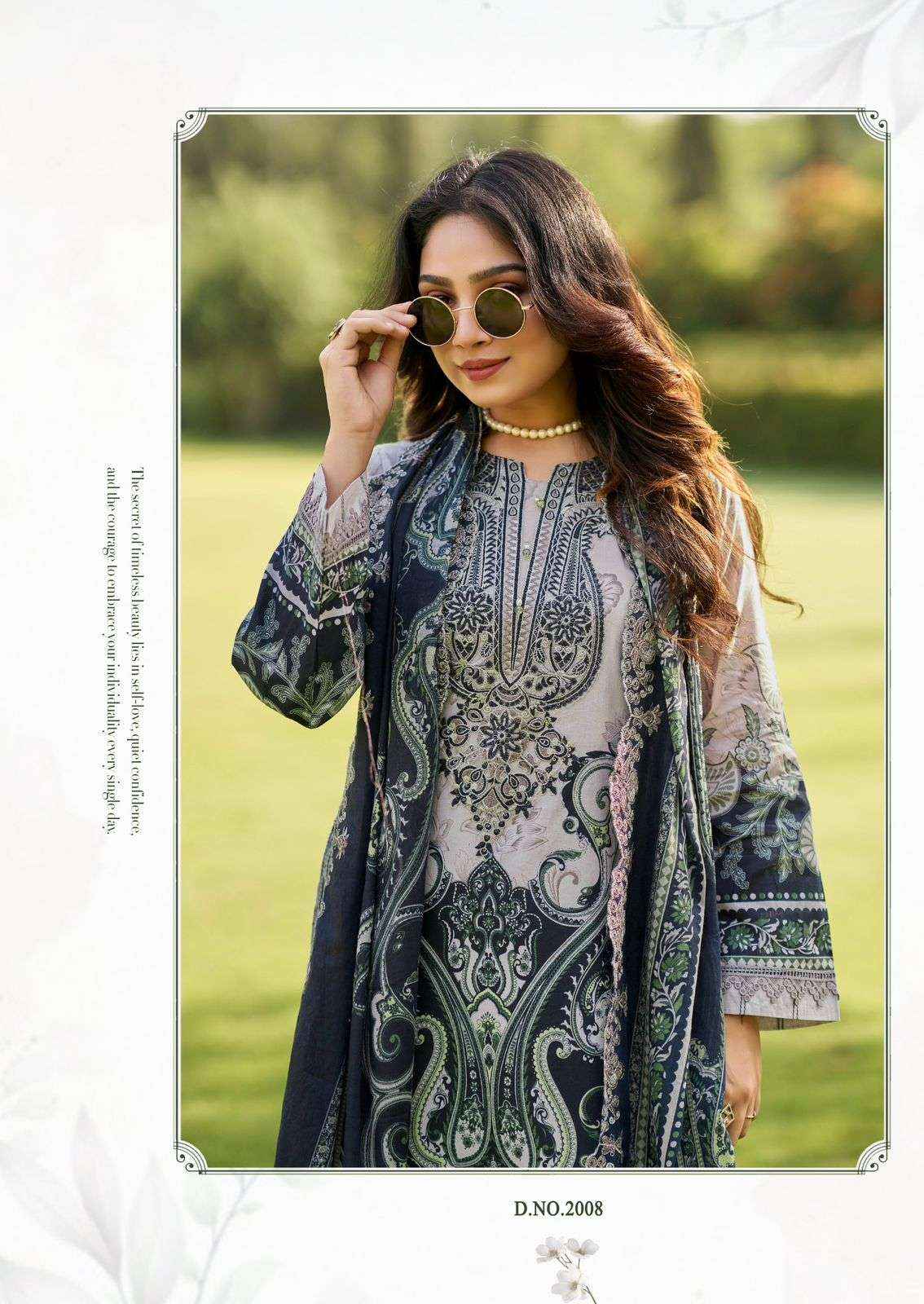 Cosmos Needle Impressions Vol 2 Lawn Cotton Dress Material Wholesale Price ( 8 Pcs Catalogue )