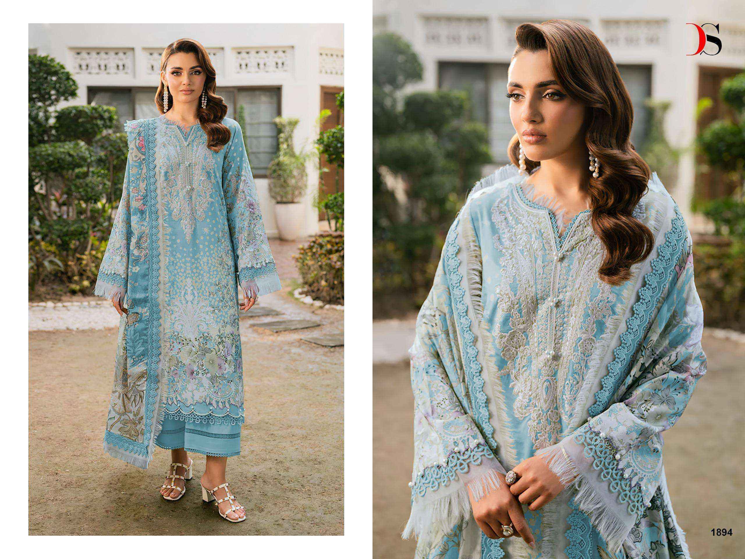 Deepsy Jade Elara Cotton Dress Material Wholesale Price ( 6 pcs Catalogue )