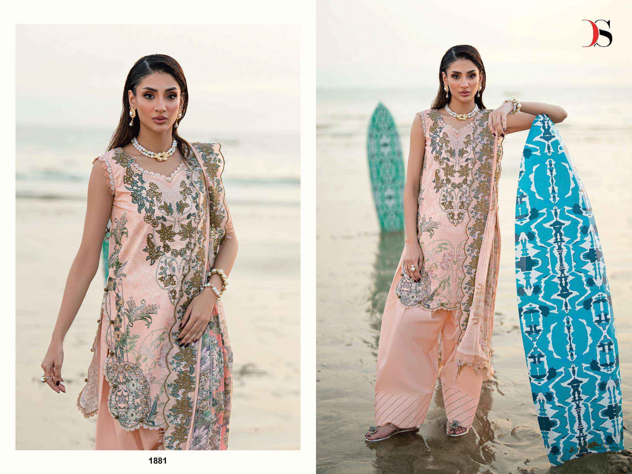 Deepsy Jade Needle Wonder Vol 6 Cotton Pakistani Dress Material Wholesale Price ( 8 pcs Catalogue )