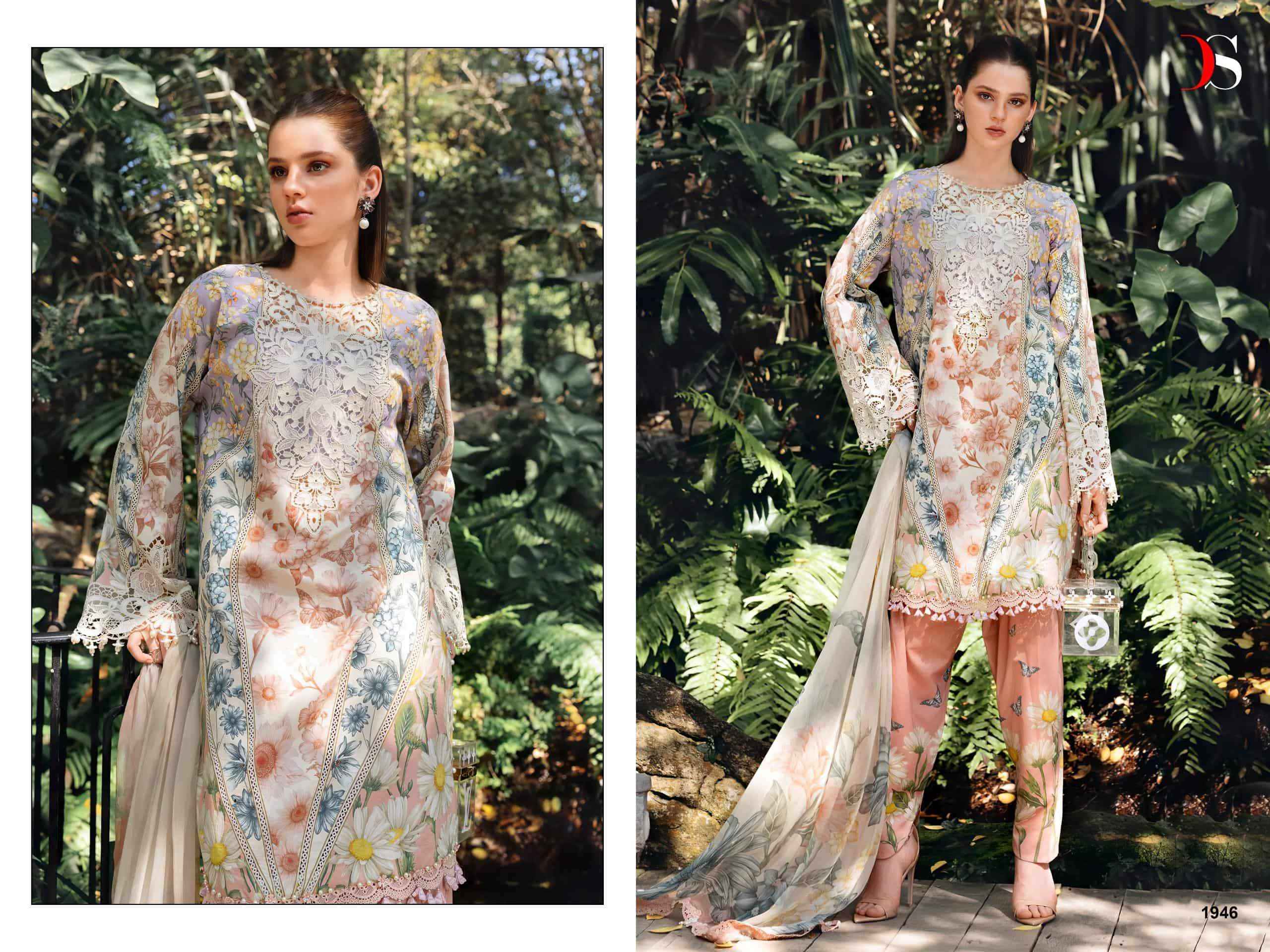 Deepsy Maria B Mprint Vol 6 Pakistani Cotton Suit Wholesale 8 Pcs Catalogue