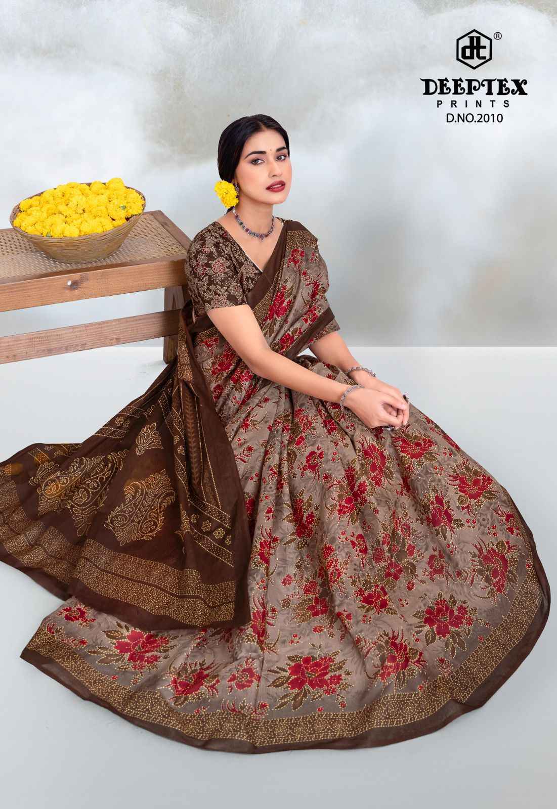 Deeptex Prime Time Vol 20 Cotton Saree Wholesale Online 10 pcs Catalogue