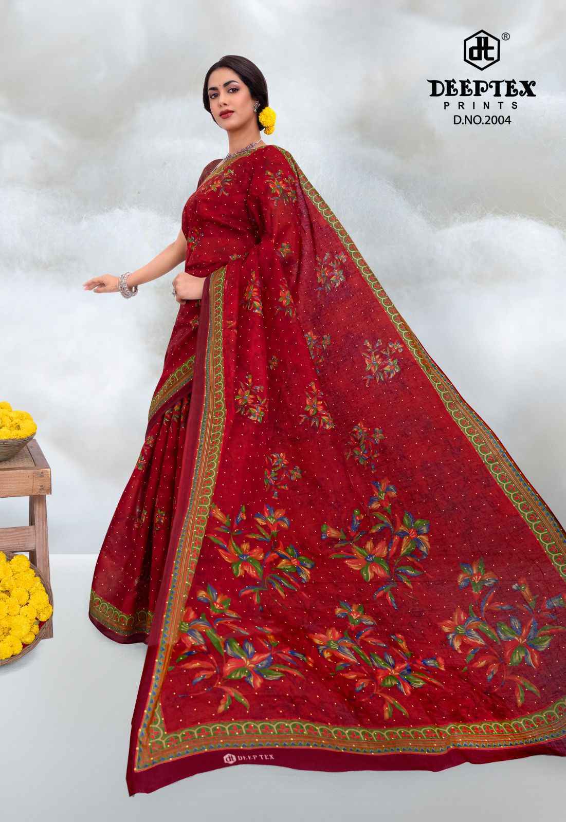 Deeptex Prime Time Vol 20 Cotton Saree Wholesale Online 10 pcs Catalogue