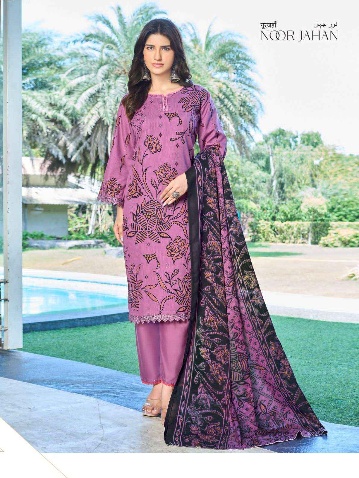 Ganesha Noor Jahan Vol 2 Heavy Cotton Luxury Collection Summer Dress ( 8 Pcs Catalog )