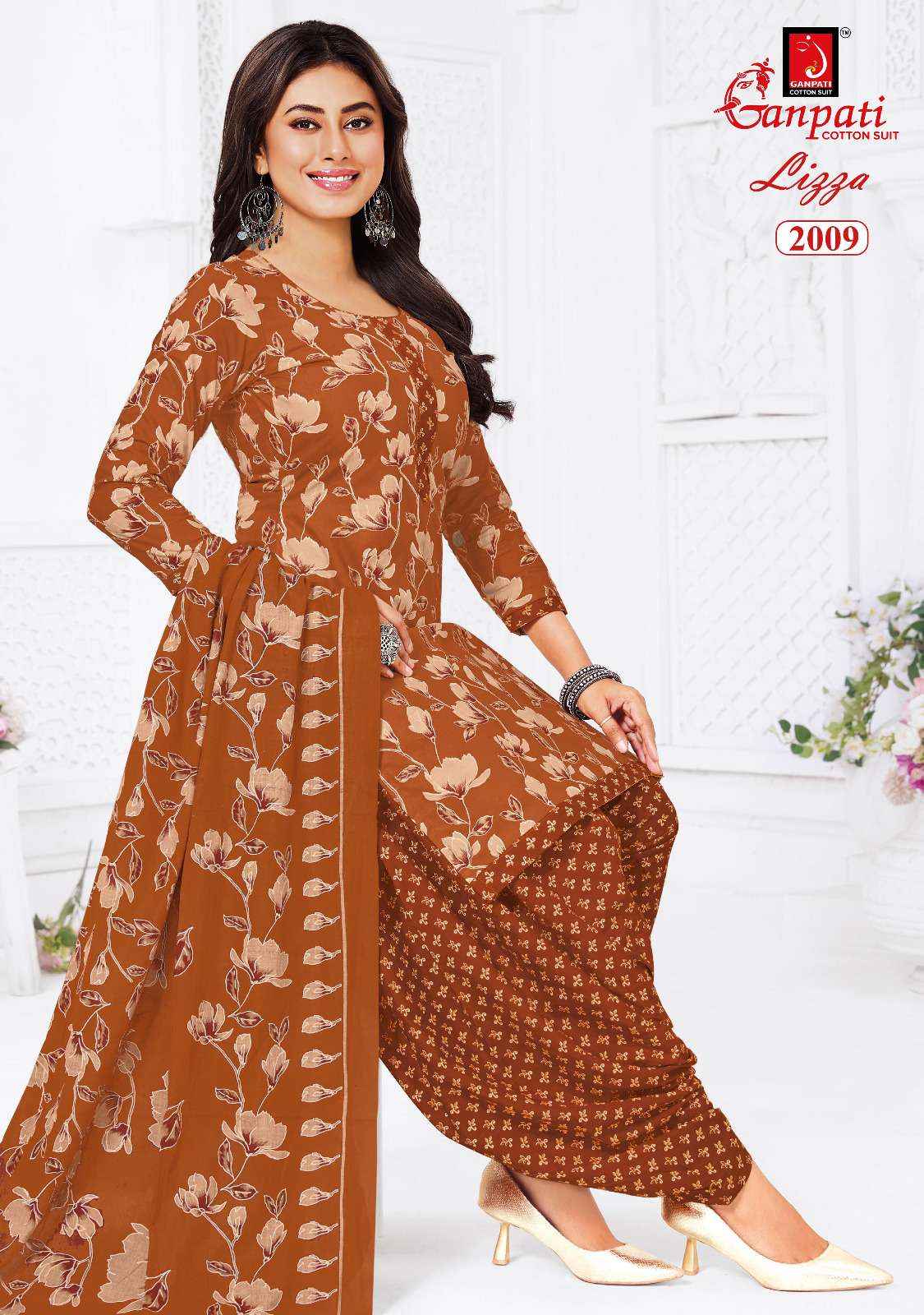 GANPATI LIZZA PATIYALA VOL 2 READY MADE SUIT WHOLESALE PRICE