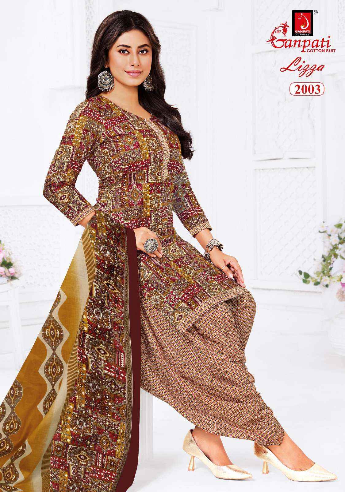 GANPATI LIZZA PATIYALA VOL 2 READY MADE SUIT WHOLESALE PRICE