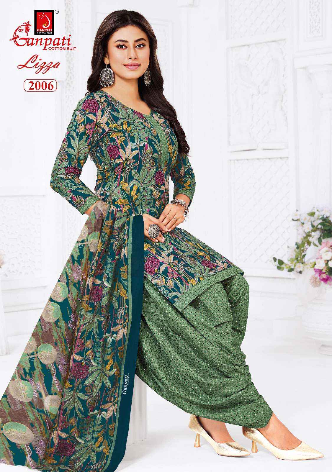 GANPATI LIZZA PATIYALA VOL 2 READY MADE SUIT WHOLESALE PRICE