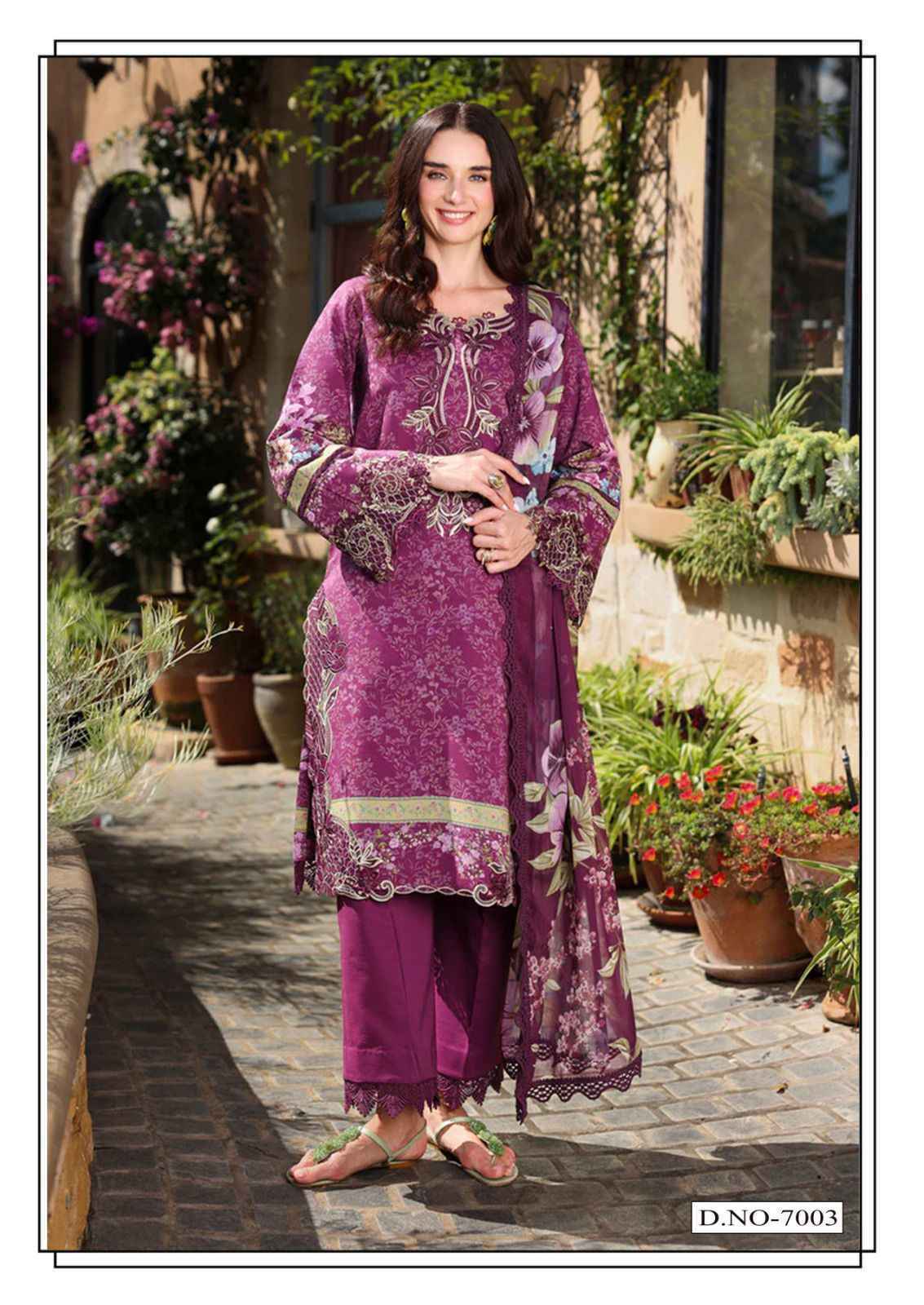 Hala Ramsha Vol 7 Cotton Dress Material Wholesale Pakistani Price ( 6 pcs Catalogue )