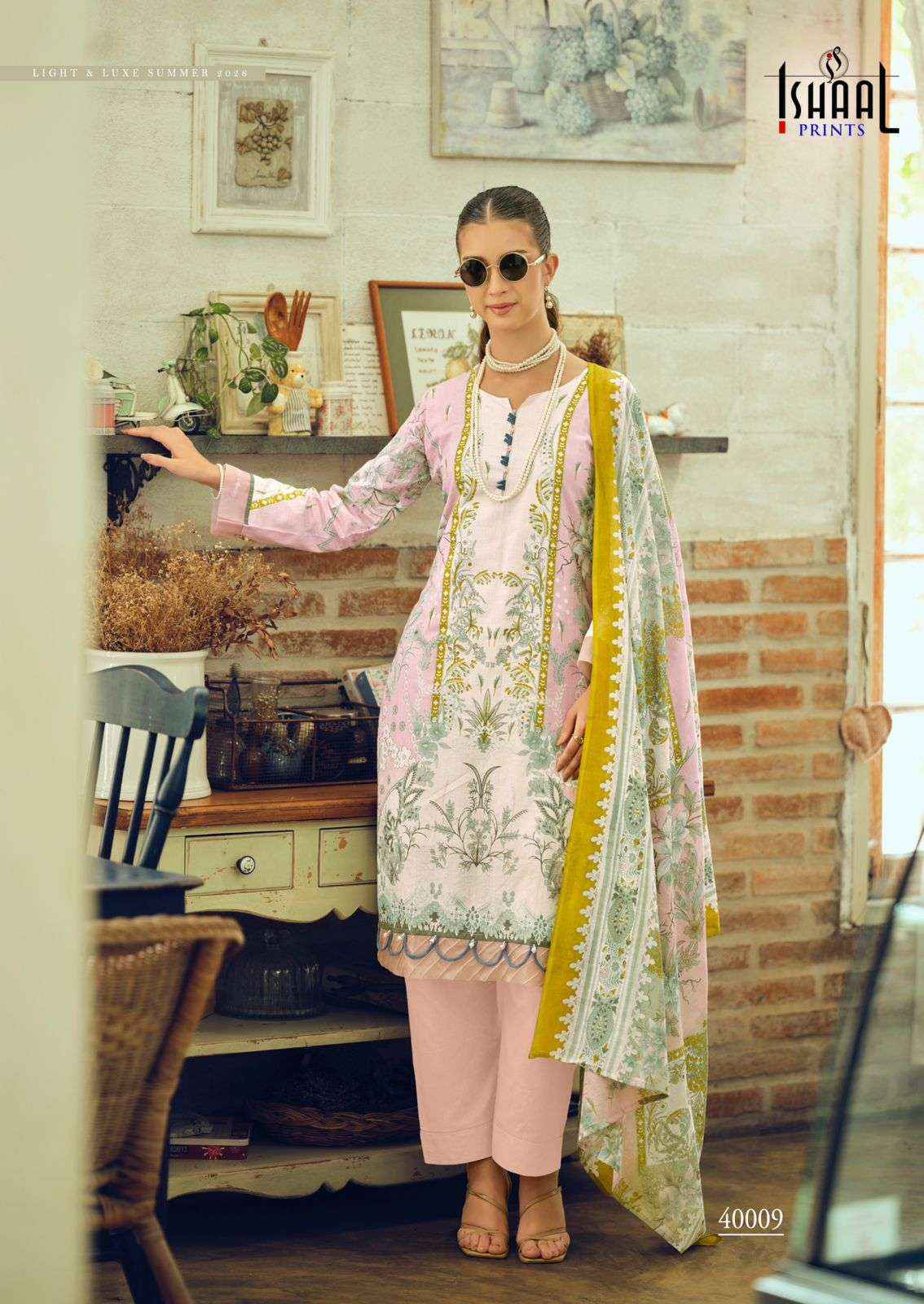 Ishaal Prints Gulmohar Combo Pure Lawn Cotton Dress Material Wholesale Collection ( 10 Pcs Catalog )