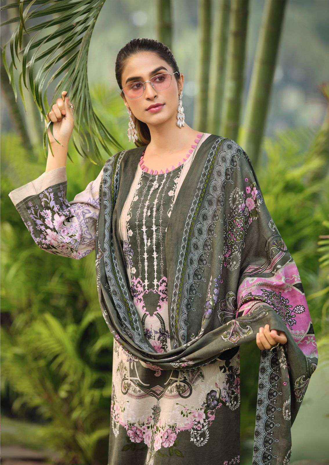 Ishaal Prints Gulmohar Combo Pure Lawn Cotton Dress Material Wholesale Collection ( 10 Pcs Catalog )