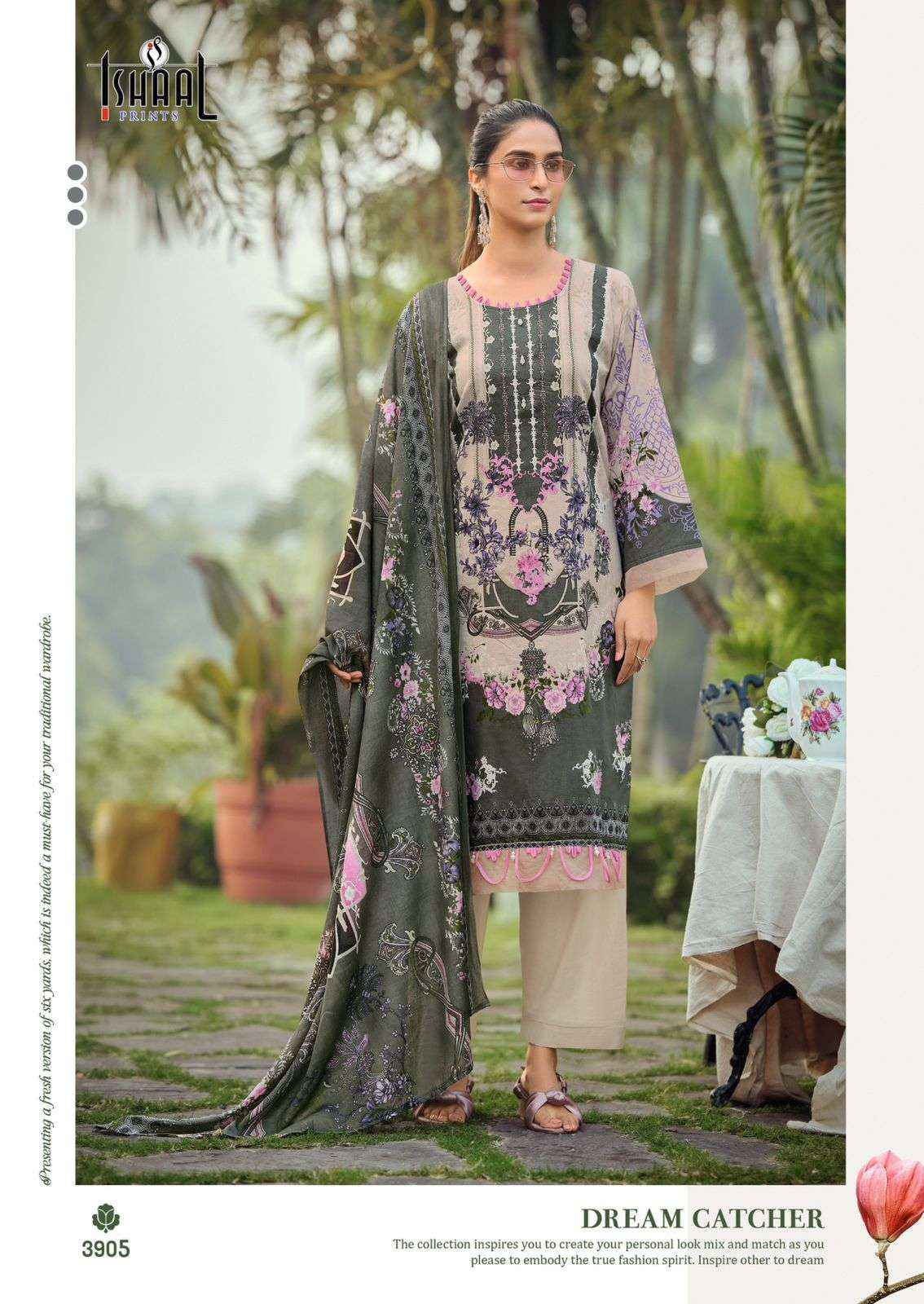 Ishaal Prints Gulmohar Combo Pure Lawn Cotton Dress Material Wholesale Collection ( 10 Pcs Catalog )