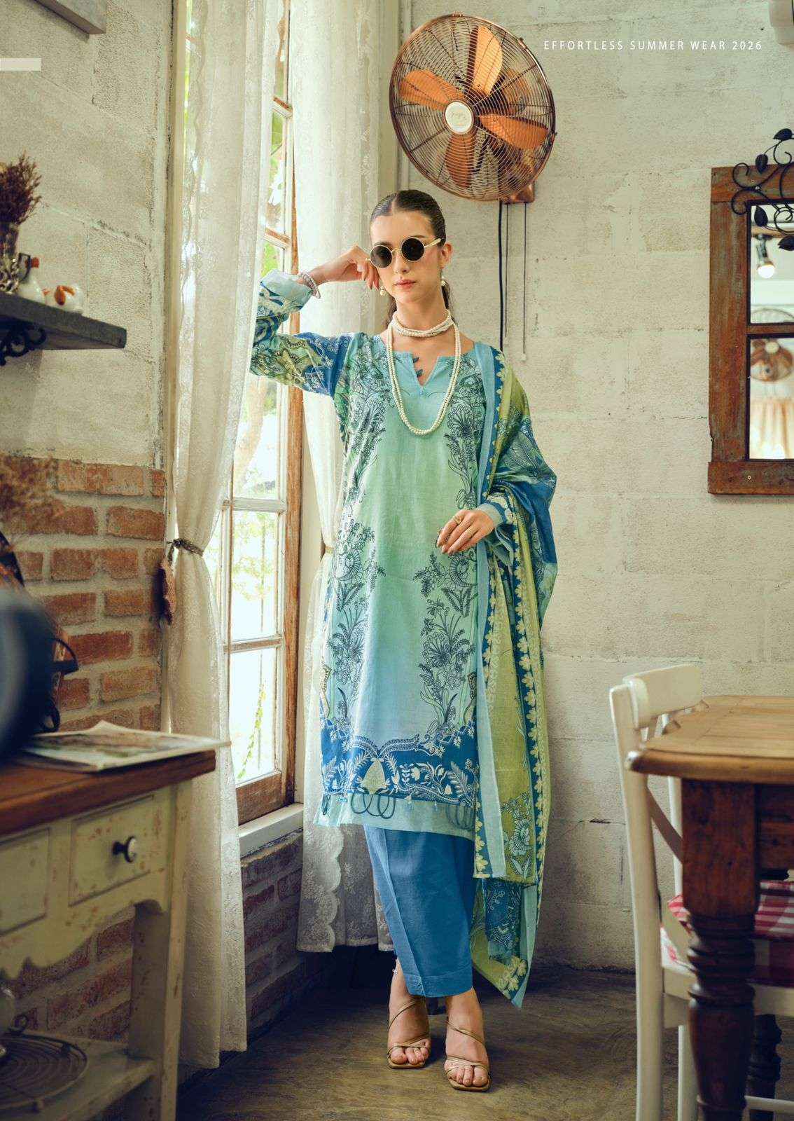 Ishaal Prints Gulmohar Combo Pure Lawn Cotton Dress Material Wholesale Collection ( 10 Pcs Catalog )