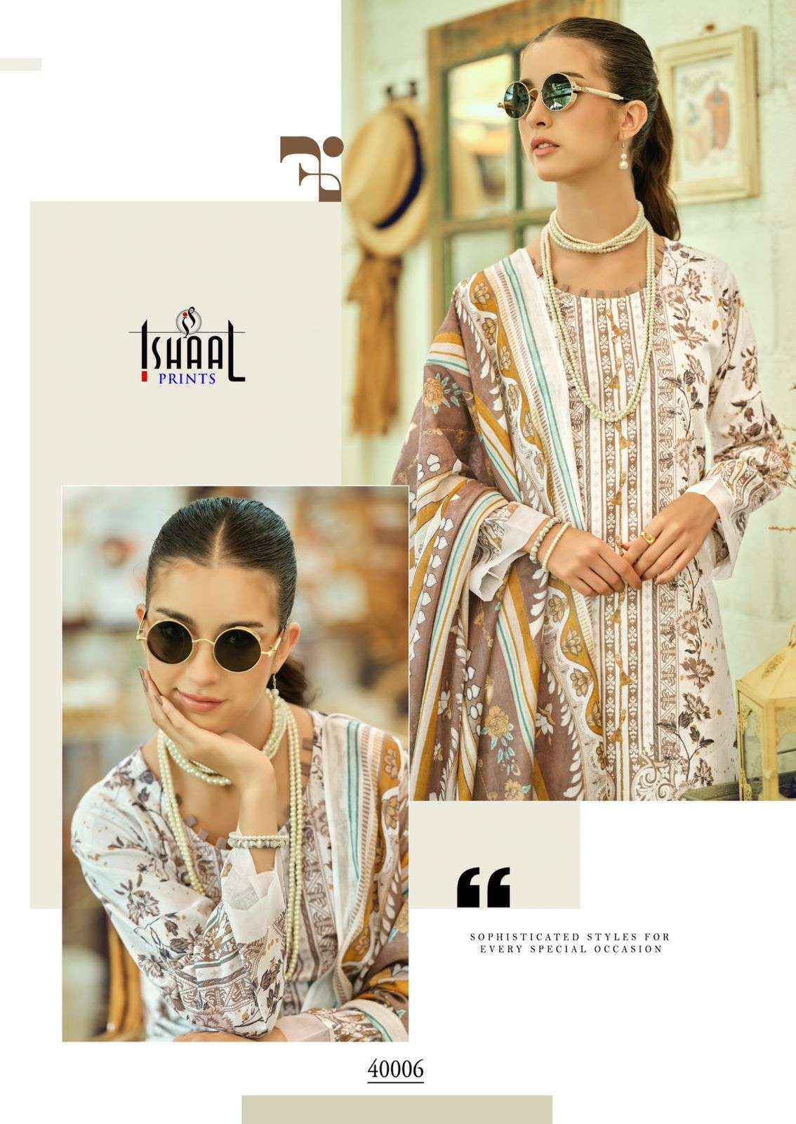 Ishaal Prints Gulmohar Combo Pure Lawn Cotton Dress Material Wholesale Collection ( 10 Pcs Catalog )